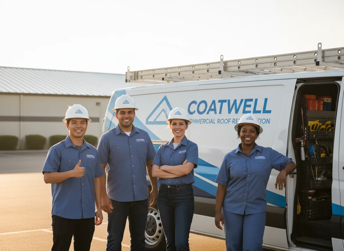 Commercial roof coating company in Ashland, PA
